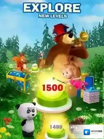 玛莎和熊果酱比赛3