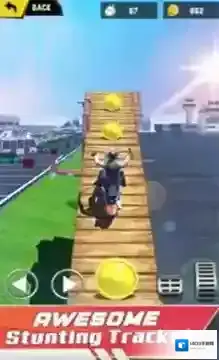 大型自行车特技比赛赛道