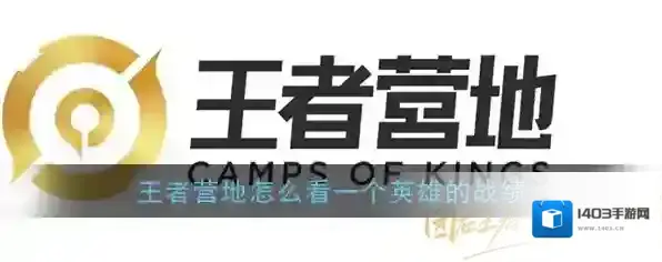 《王者营地》查看单个英雄战绩教程
