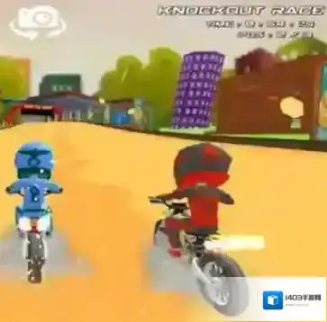 儿童迷你摩托车竞速