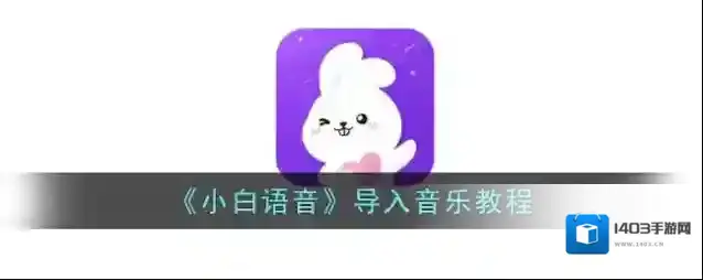 《小白语音》导入音乐教程