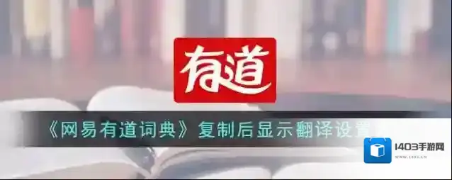 《网易有道词典》复制后显示翻译设置方法