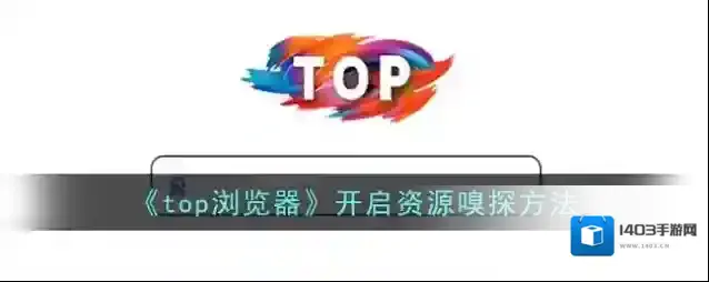 《top浏览器》开启资源嗅探方法