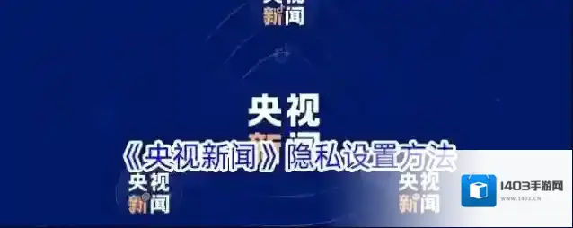 《央视新闻》隐私设置方法